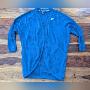 Nike Royal Blue Cardigan